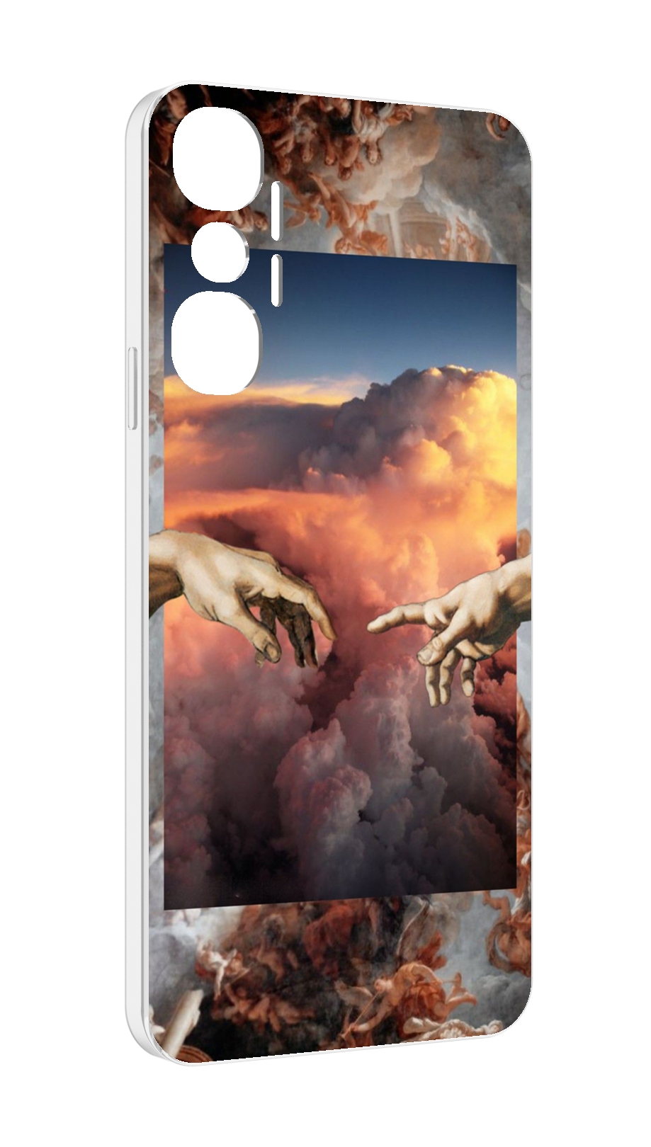 

Чехол MyPads красивая-картина для Infinix Hot 20 4G, Прозрачный, Tocco