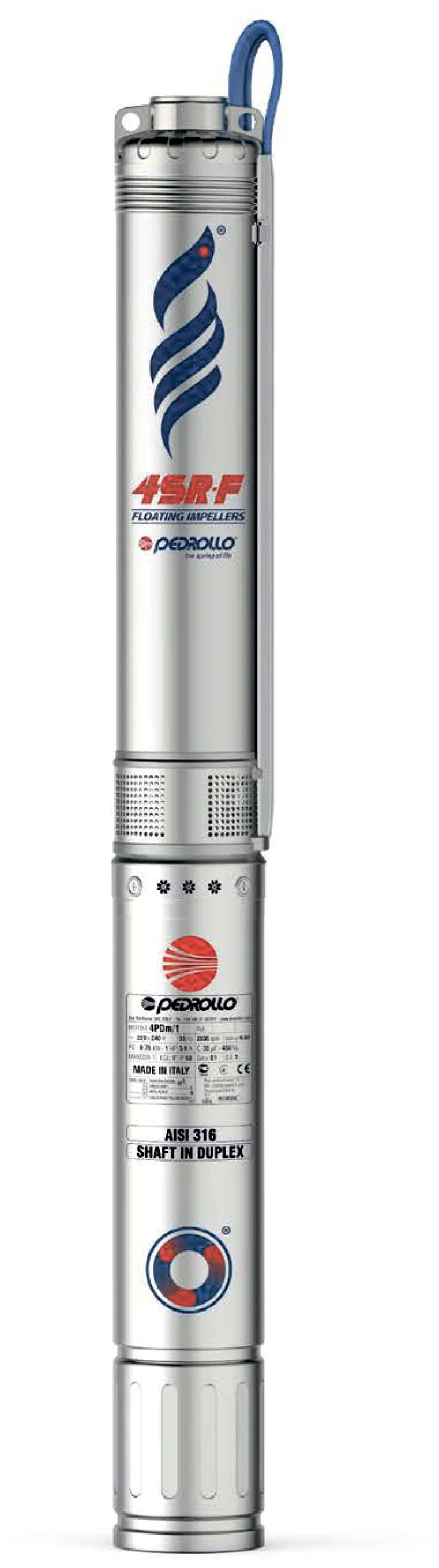 

Скважинный насос Pedrollo 4SRm 1/22 F-PD