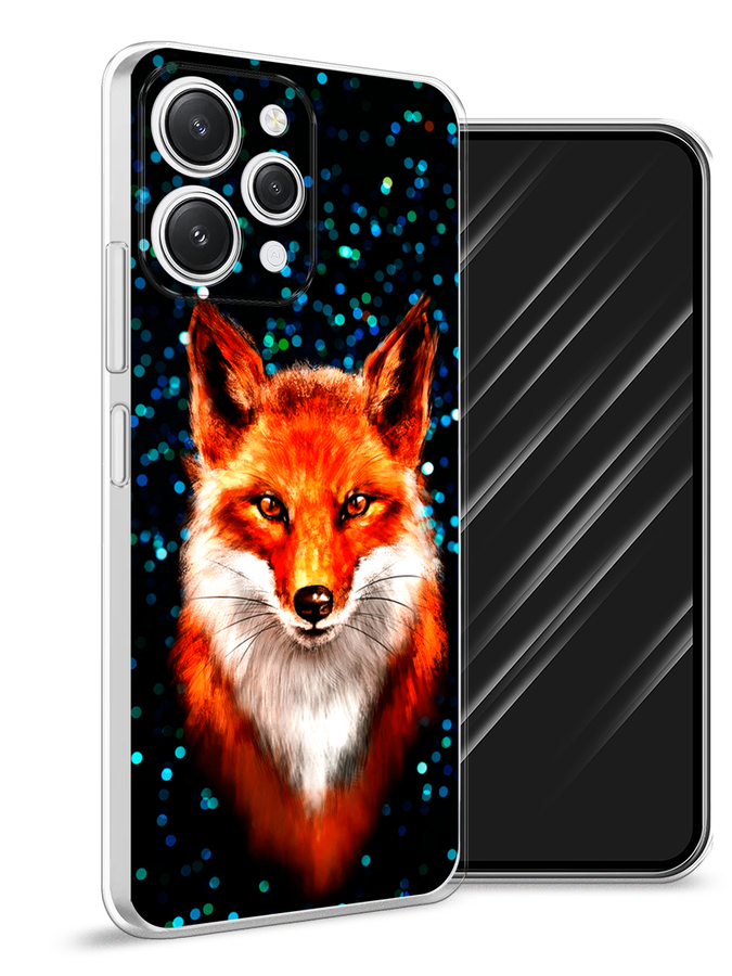 

Чехол Awog на Xiaomi Redmi 12 "Волшебная лиса", Оранжевый;черный;белый, 319250-1