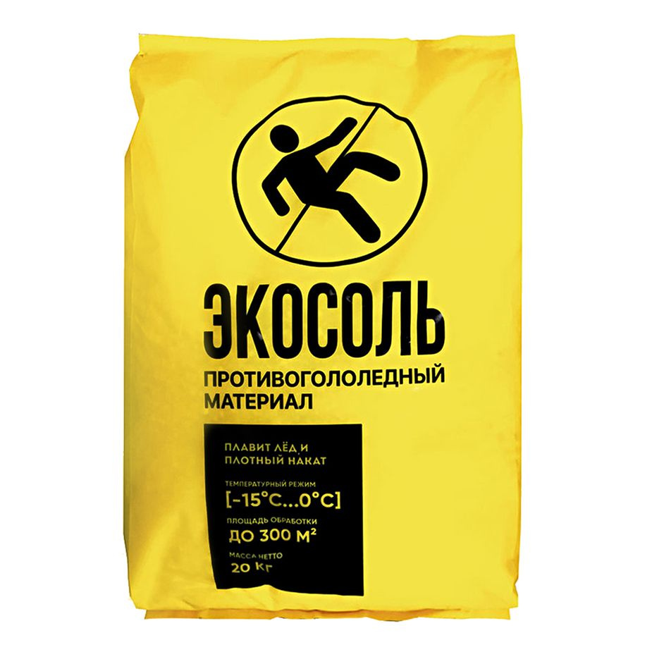 

АНТИГОЛОЛЕД ЭКОСОЛЬ 20 КГ (1/40), Экосоль