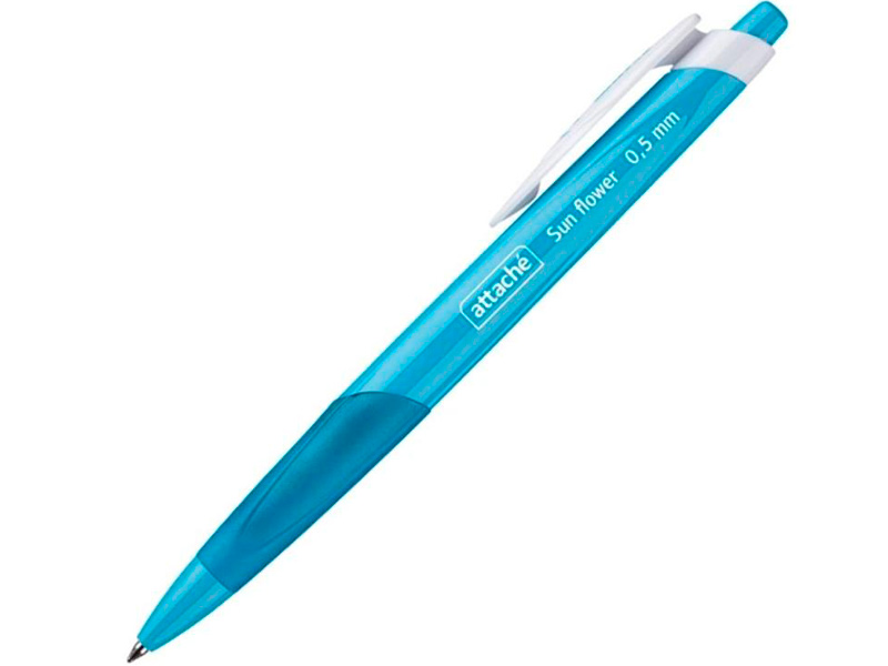 

Ручка шариковая Attache Sun Flower 389756, синяя, 1 шт., Sun Flower 389756