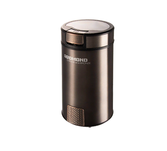 Кофемолка Redmond RCG-CBM1604 портативная мини электрическая кофемолка burr с регулируемой съемной камерой грубого помола для домашнего путешествия офиса кофейни