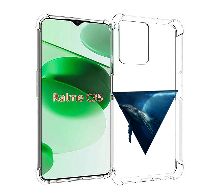 

Чехол MyPads 3D кит для Realme C35 / Narzo 50A Prime, Прозрачный, Tocco