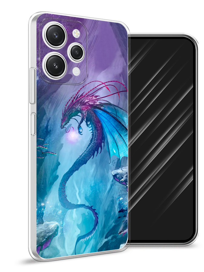 

Чехол Awog на Xiaomi Redmi 12 "Водный дракон", Голубой;фиолетовый;синий, 319250-2