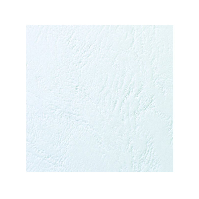 Обложки для переплета картонные GBC белые кожа, А4, 250г/м2, 100шт/уп.