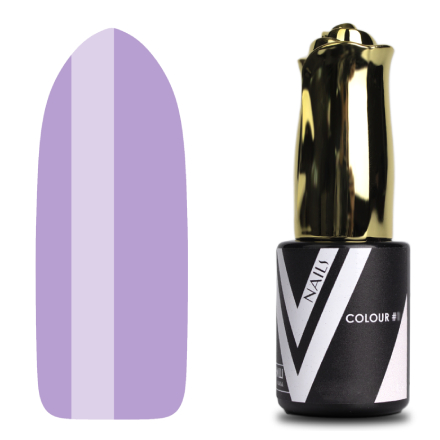 Топ Vogue Nails для гель-лака Colour лиловый без эффектов без липкого слоя 10 мл