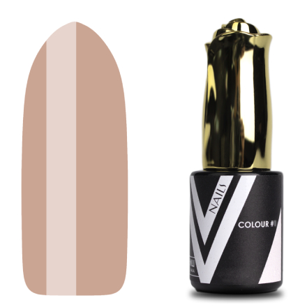 Топ Vogue Nails для гель-лака Colour бежевый без эффектов без липкого слоя 10 мл