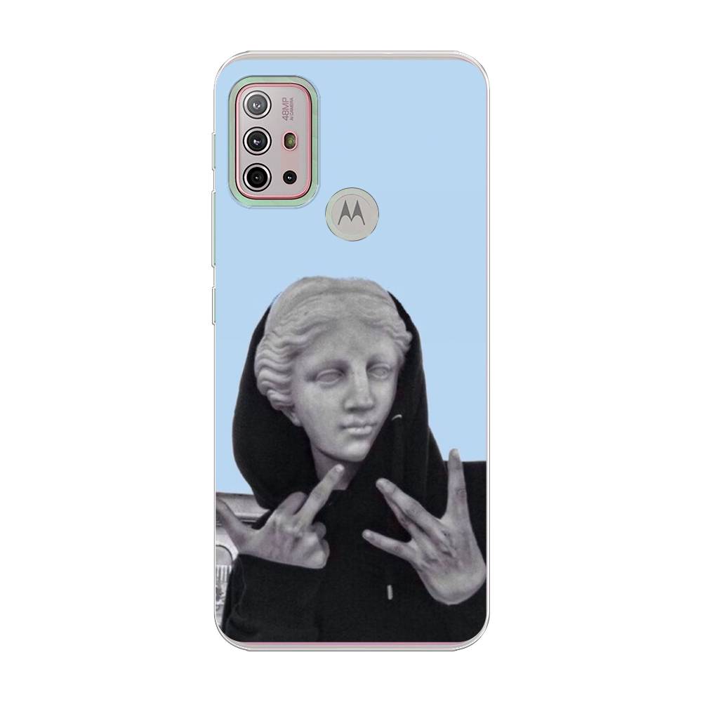 

Чехол Awog на Lenovo K13 Note/Motorola Moto G10/G20/G30 "SWAG статуя", Разноцветный, 242150-9
