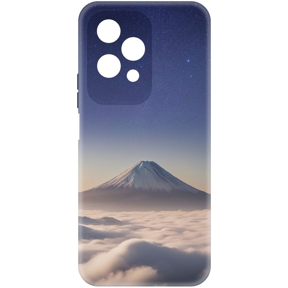 

Чехол-накладка Krutoff Soft Case Япония, Фудзияма для Honor 200 Lite черный