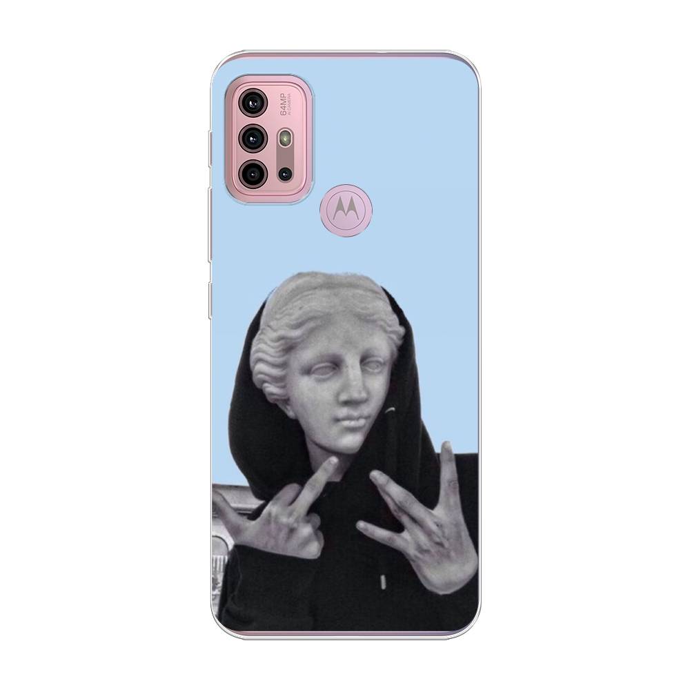

Чехол Awog на Lenovo K13 Note/Motorola Moto G10/G20/G30 "SWAG статуя", Разноцветный, 242350-9