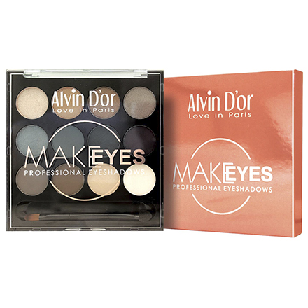 Палетка теней для век Alvin D'or Make Eyes la rosa тени для век make up studio