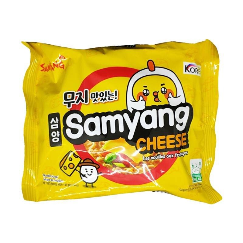 Лапша быстрого приготовления Samyang со вкусом сыра Cheese, 120 г