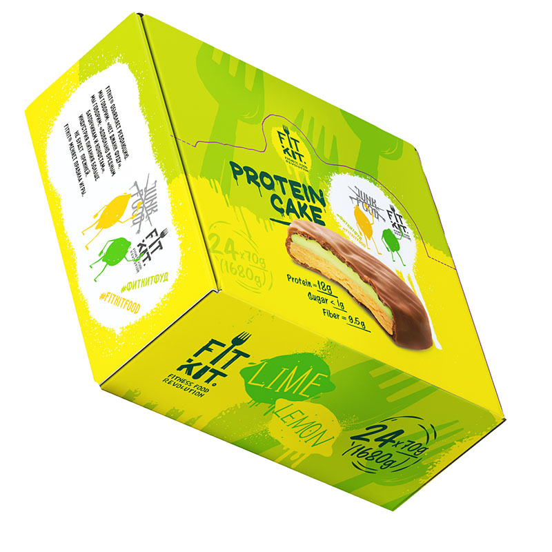 

FitKit Protein Cake (70 г 24 шт) коробка