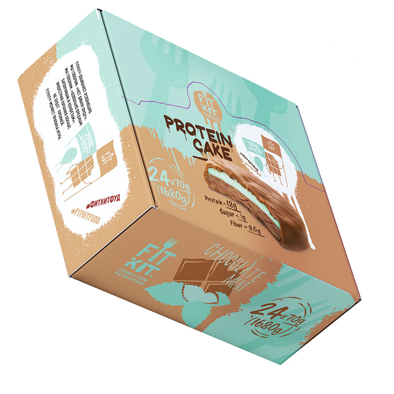 

FitKit Protein Cake (70 г 24 шт) коробка