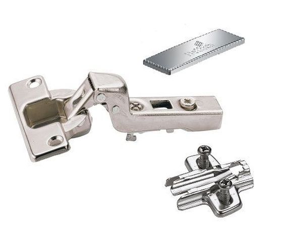 

Мебельная петля HETTICH Intermat 9973, вкладная, без пружины (для tip-on), Серый