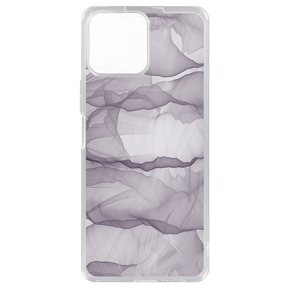 

Чехол-накладка Krutoff Clear Case Абстракт 1 для Honor X8, Прозрачный