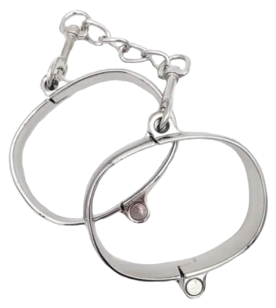 KISSEXPO Кандалы на руки с замочками женские