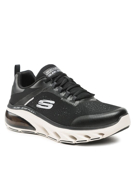 фото Кроссовки glide-step flex air 232535/bkw skechers черный 45 eu