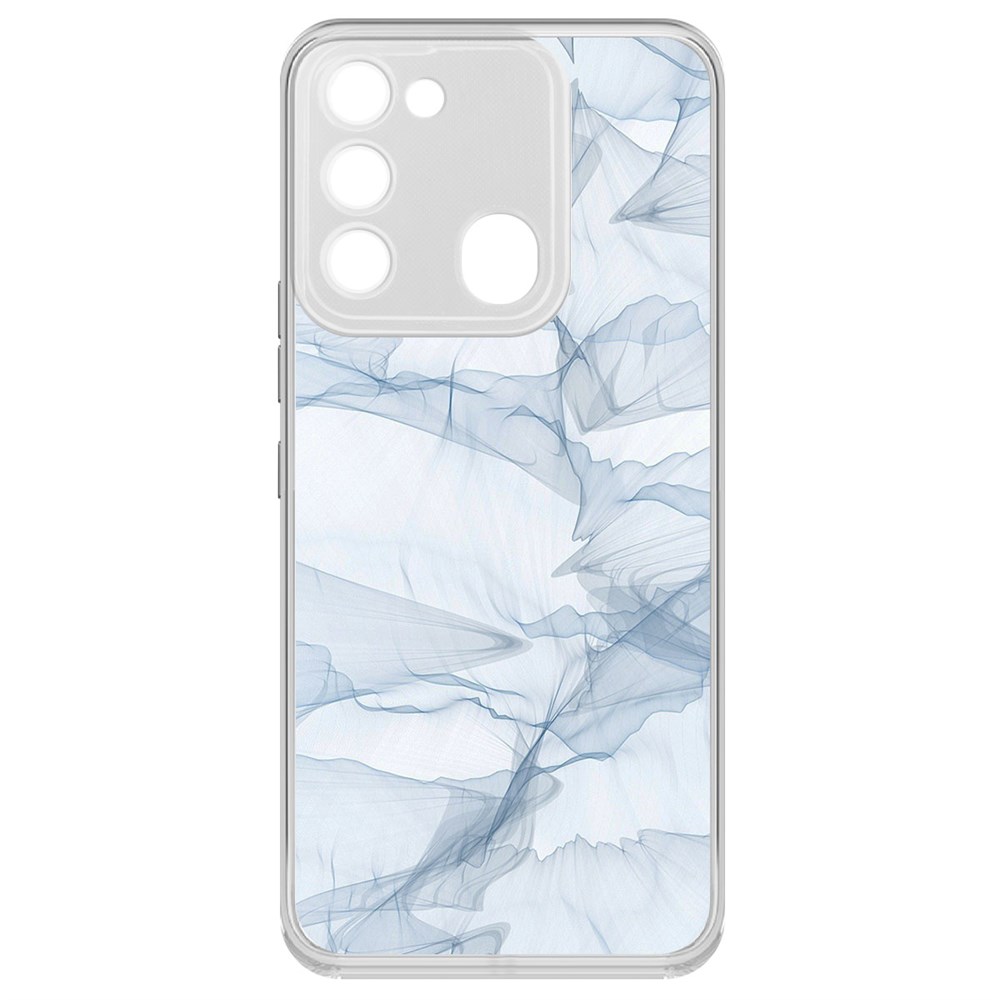 фото Чехол-накладка krutoff clear case абстракт 10 для tecno spark 8c