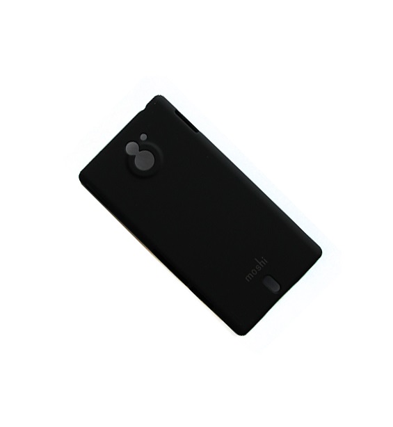 

Чехол для Sony MT27 (Xperia Sola) пластиковый прорезиненный Moshi Case Soft Touch <черный>