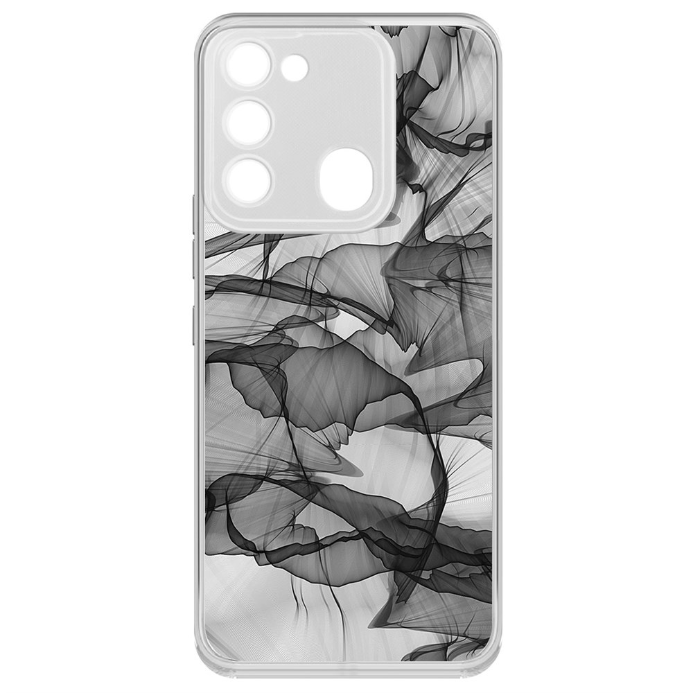 

Чехол-накладка Krutoff Clear Case Абстракт 14 для TECNO Spark 8C, Прозрачный