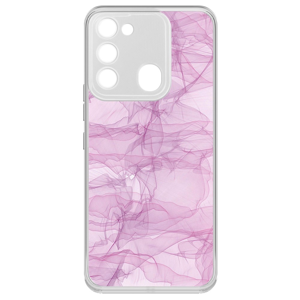 

Чехол-накладка Krutoff Clear Case Абстракт 4 для TECNO Spark Go 2022, Прозрачный