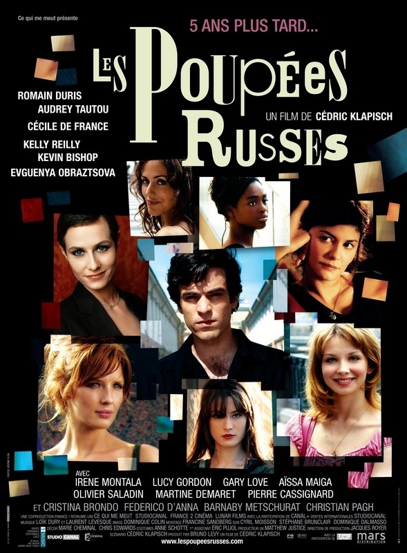 

Постер к фильму "Красотки" (Les poupees russes) A4