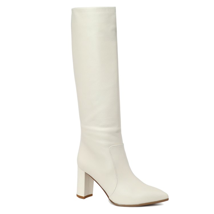 

Сапоги женские Oronero Firenze 1078_К белые 41 EU, 1078_К