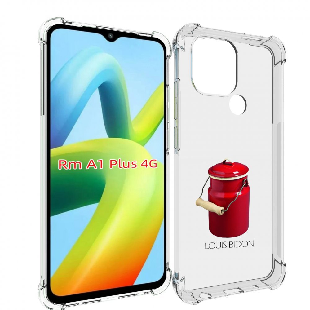 

Чехол MyPads Louis-bidon для Xiaomi Redmi A1 Plus +, Прозрачный, Tocco