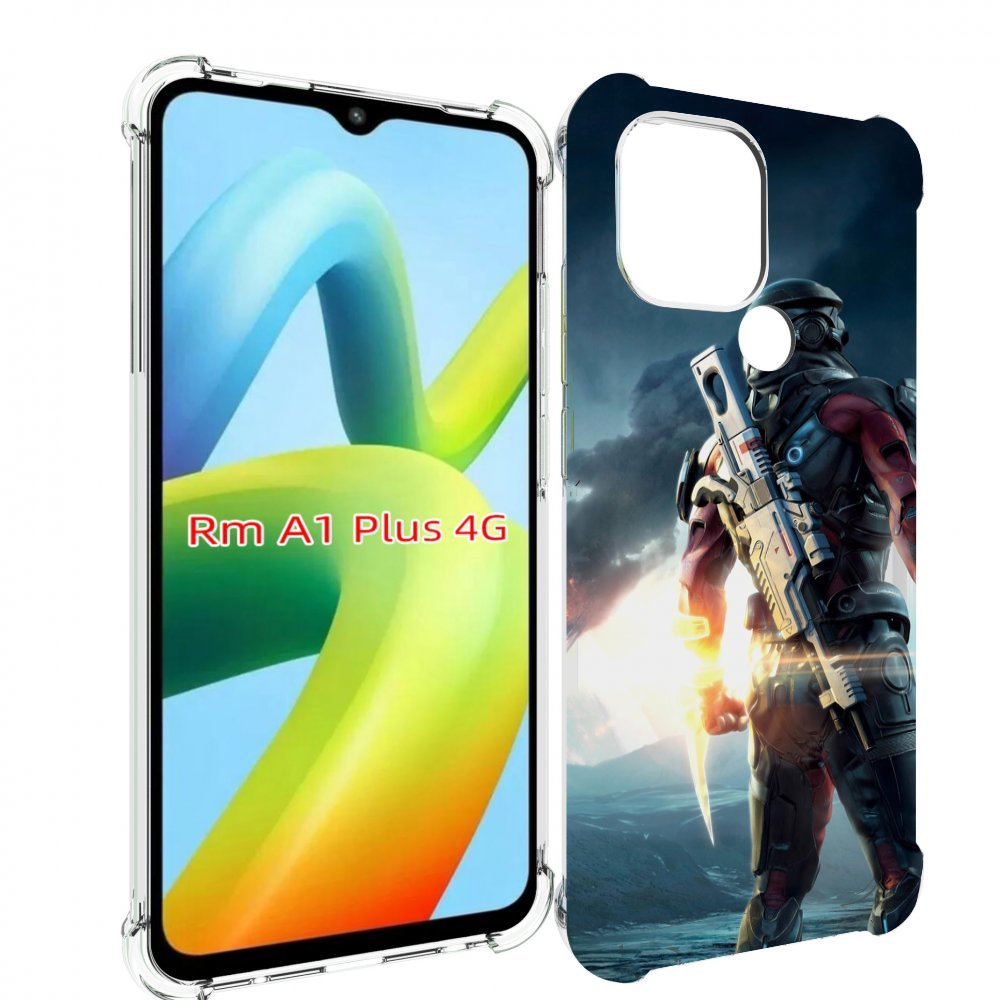 

Чехол MyPads Mass Effect Andromeda Ryder для Xiaomi Redmi A1 Plus +, Прозрачный, Tocco