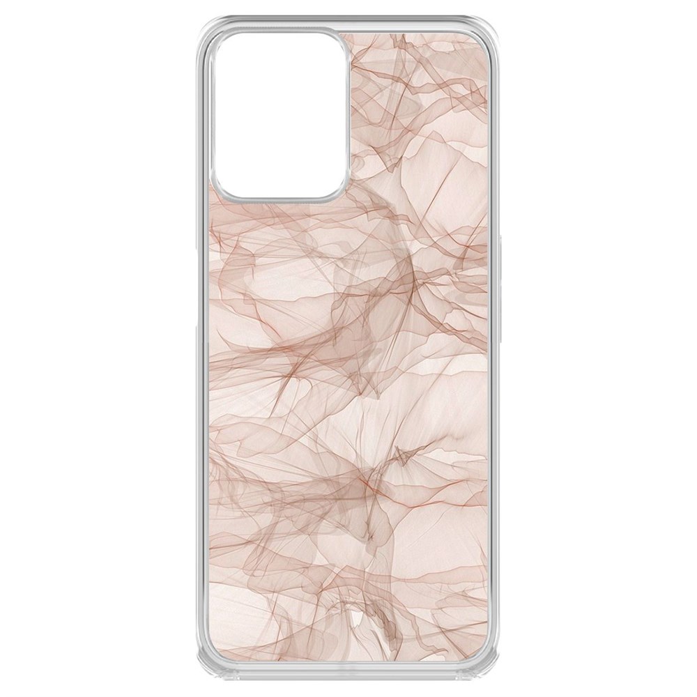 

Чехол-накладка Krutoff Clear Case Абстракт 5 для Realme C35, Прозрачный