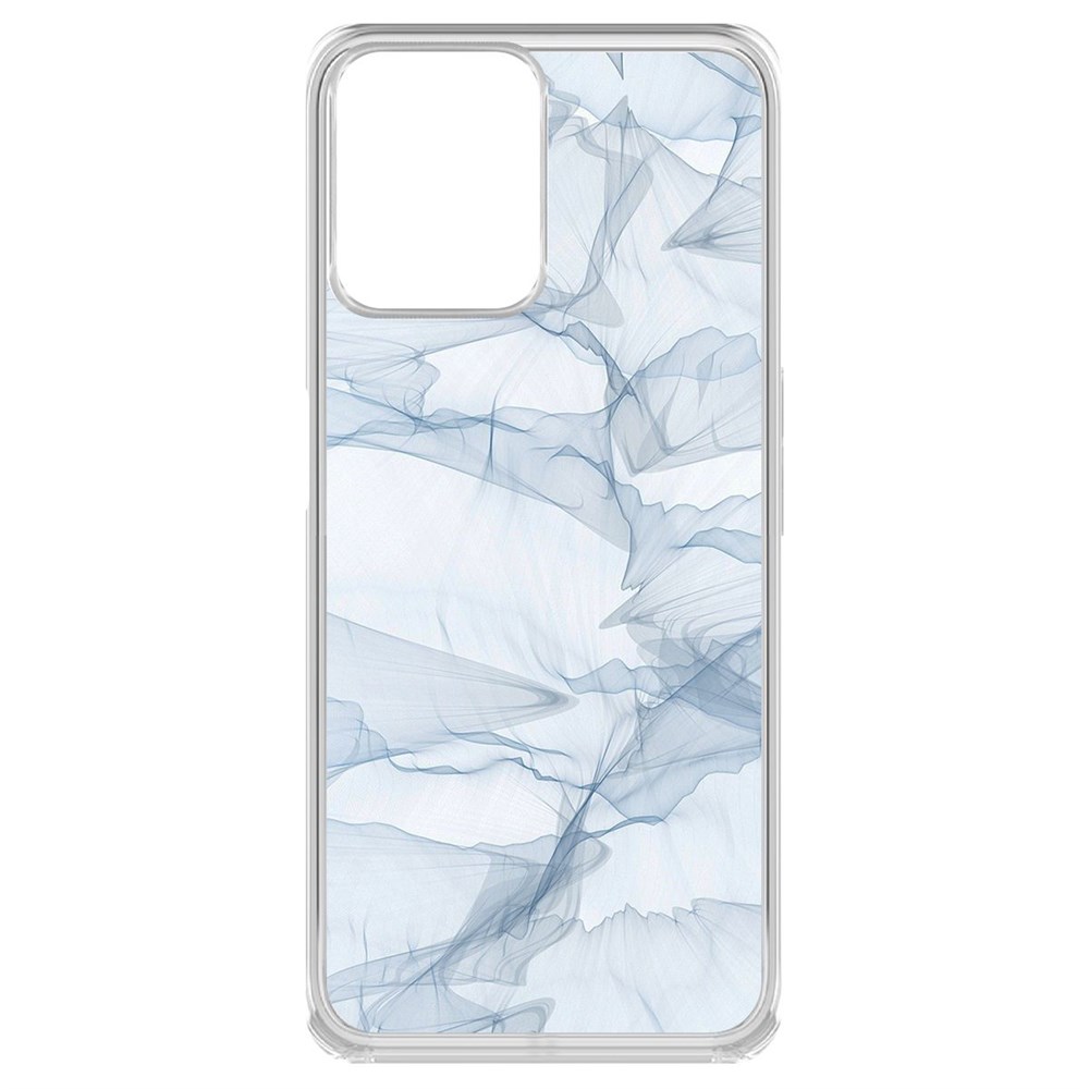 

Чехол-накладка Krutoff Clear Case Абстракт 10 для Realme C35, Прозрачный