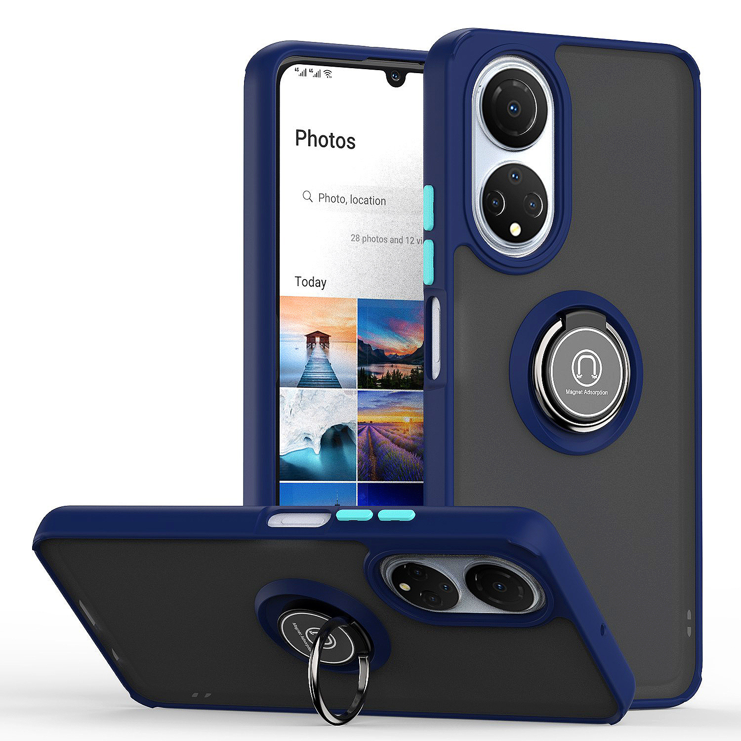 

Чехол MyPads для Honor X7 синий (232662)