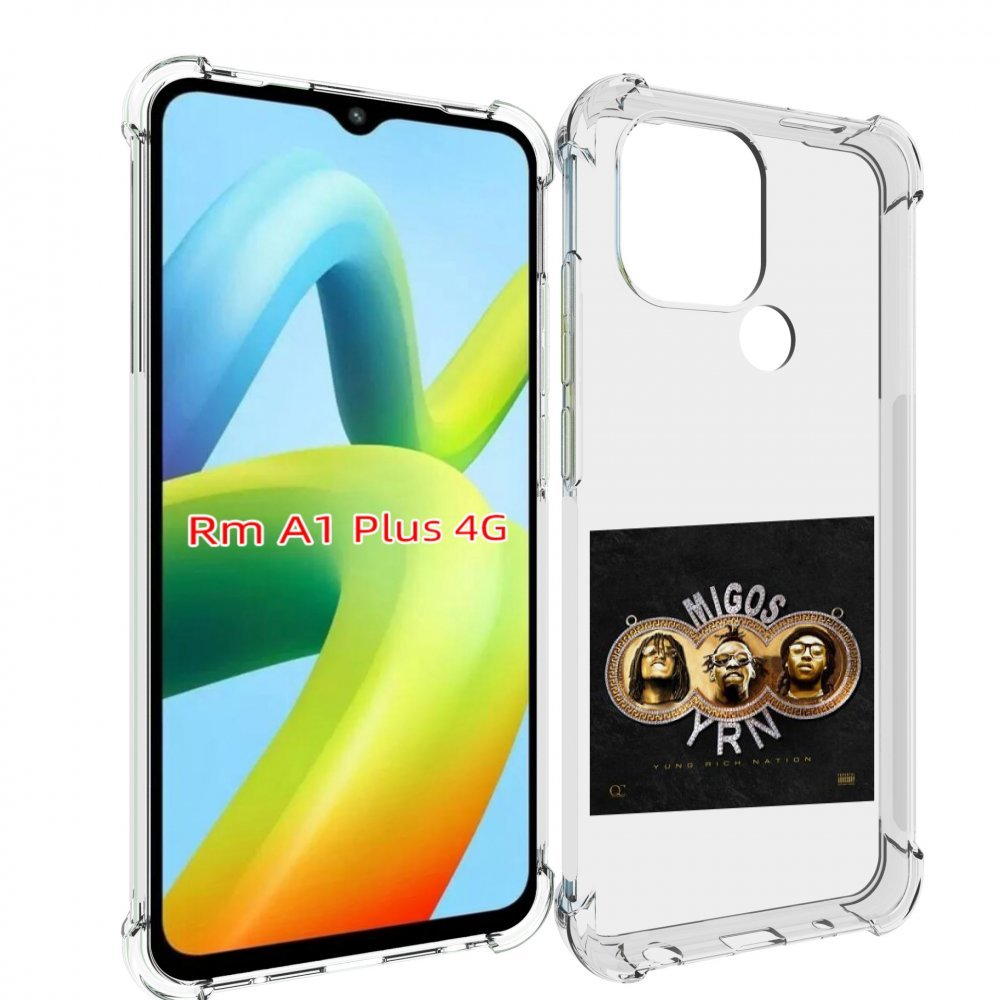 

Чехол MyPads Migos - Yung Rich Nation для Xiaomi Redmi A1 Plus +, Прозрачный, Tocco