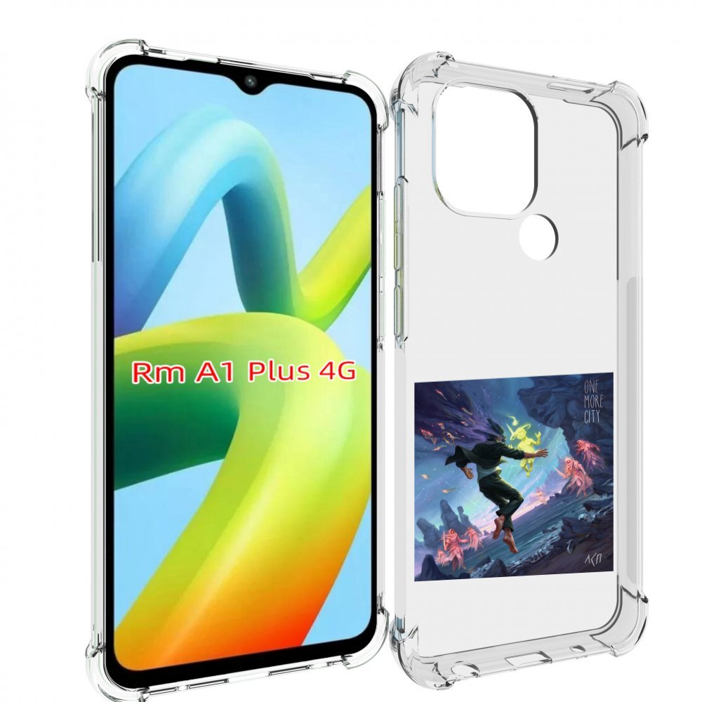 

Чехол MyPads One More City ЛСП для Xiaomi Redmi A1 Plus +, Прозрачный, Tocco
