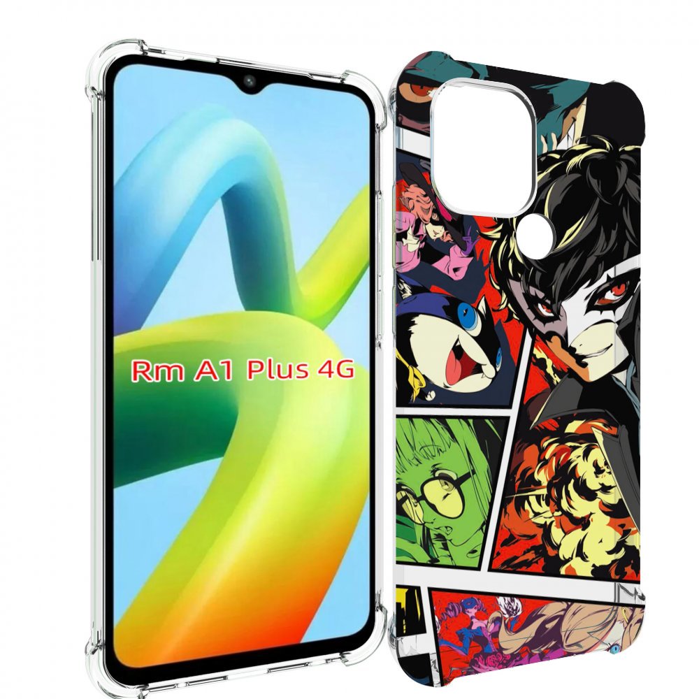 

Чехол MyPads Persona 5 art для Xiaomi Redmi A1 Plus +, Прозрачный, Tocco