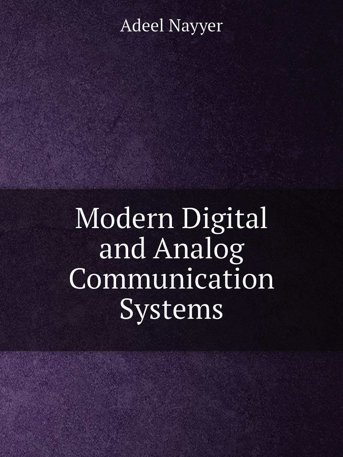 

Modern Digital and Analog Communication Systems