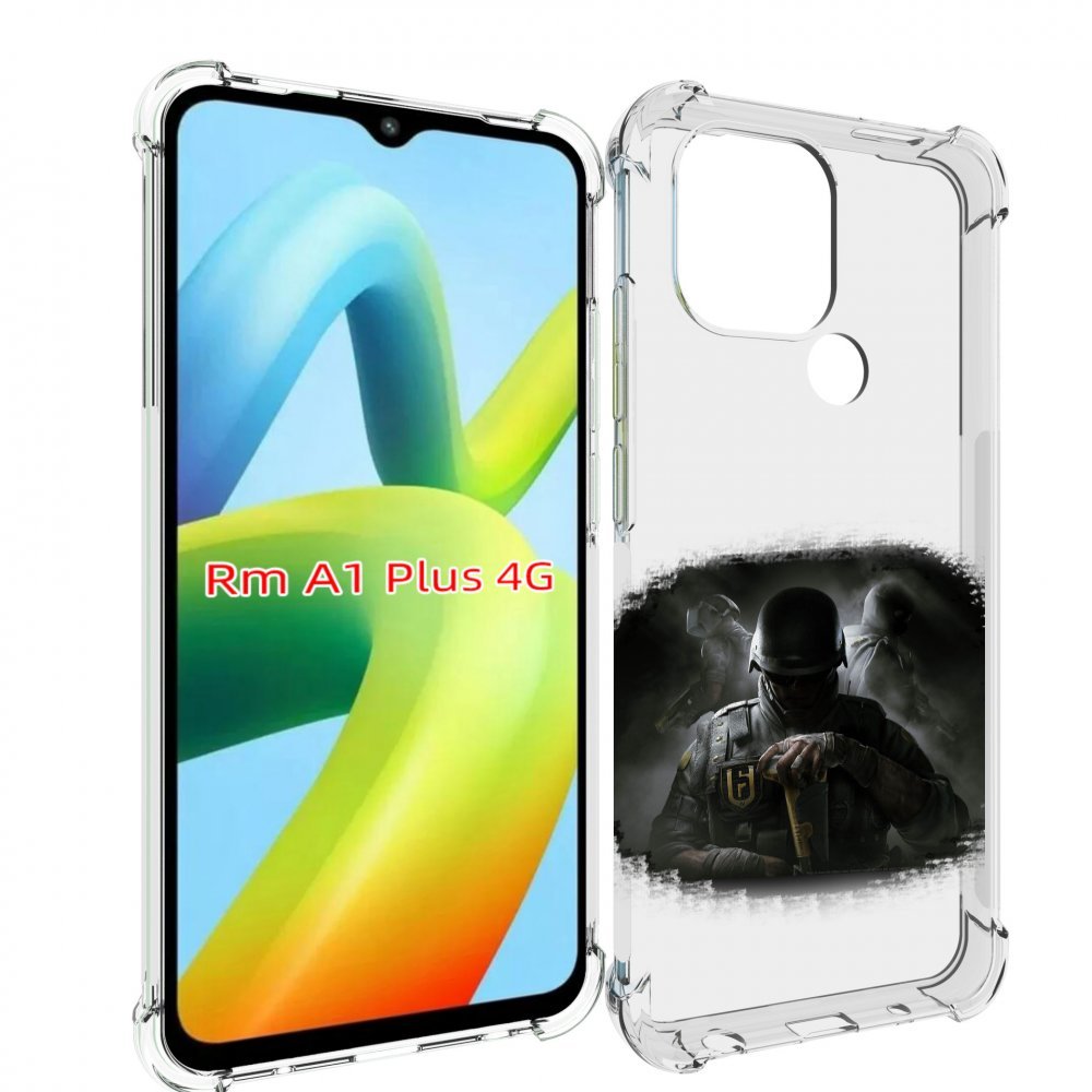 

Чехол MyPads Rainbow Six Siege для Xiaomi Redmi A1 Plus +, Прозрачный, Tocco