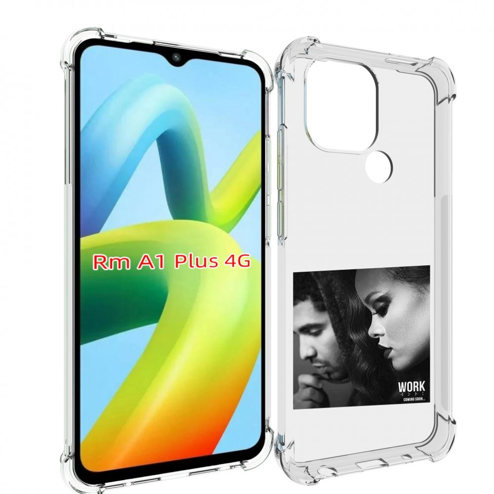 

Чехол MyPads Rihanna feat для Xiaomi Redmi A1 Plus +, Прозрачный, Tocco