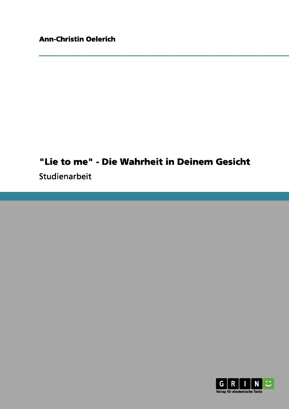 

"Lie to me". Die Wahrheit steht dir ins Gesicht geschrieben