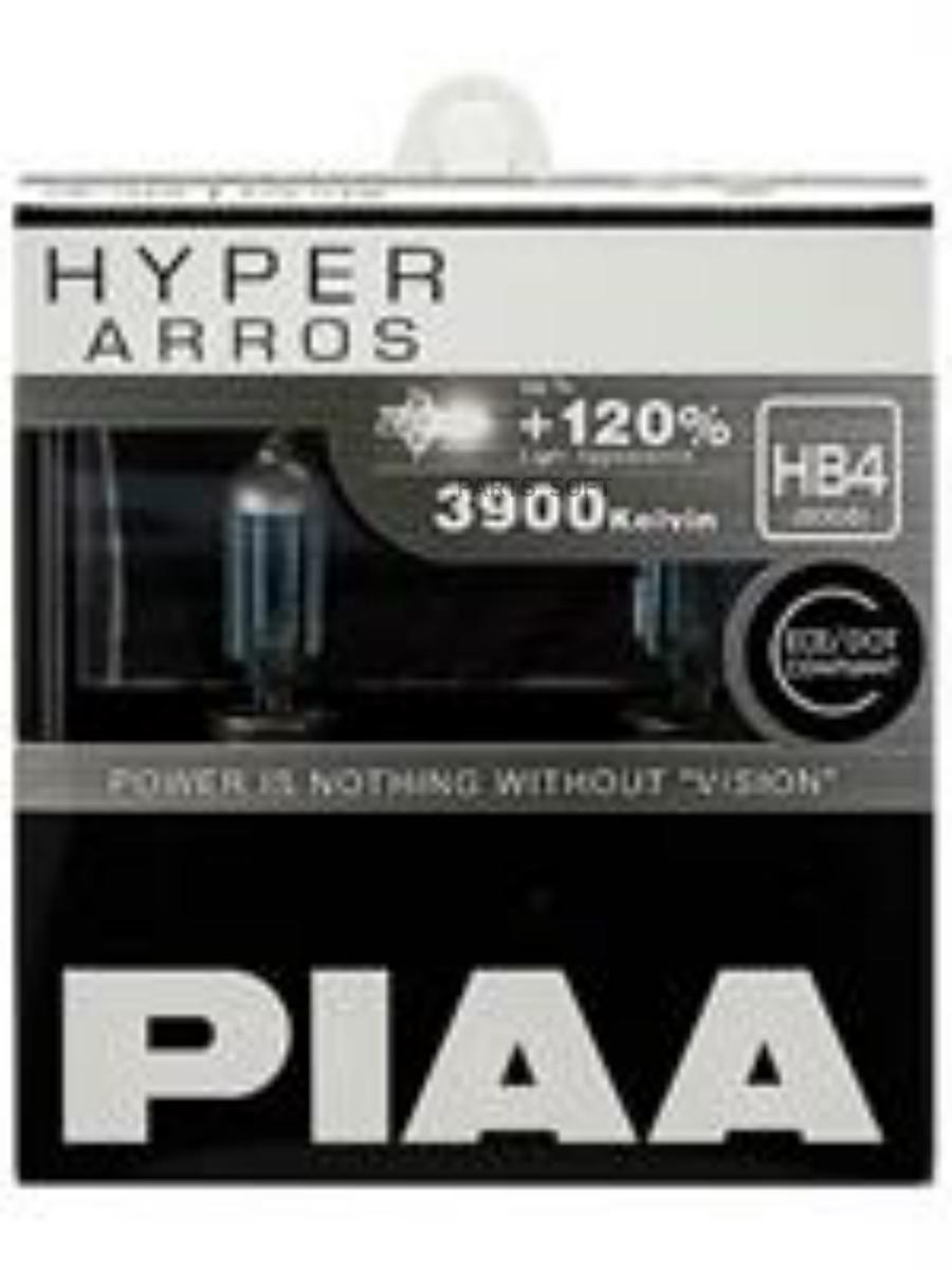 

Лампа 12V HB4 55W +120% бокс (2шт.) HYPER ARROS PIAA