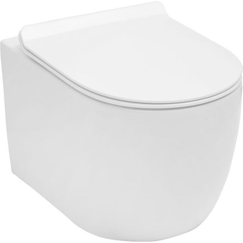 Унитаз Aquanet Cetus-W BL-104N-WHT 211908 подвесной с сиденьем Микролифт 18306₽