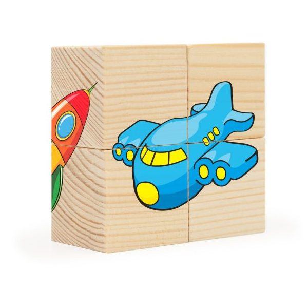 Кубики Русские деревянные игрушки Игрушки RDI-D483a