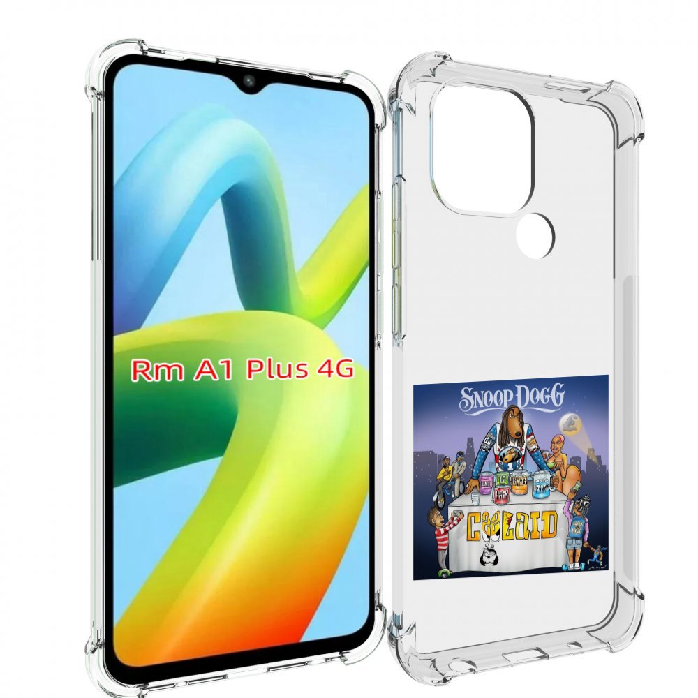 

Чехол MyPads Snoop Dogg COOLAID для Xiaomi Redmi A1 Plus +, Прозрачный, Tocco