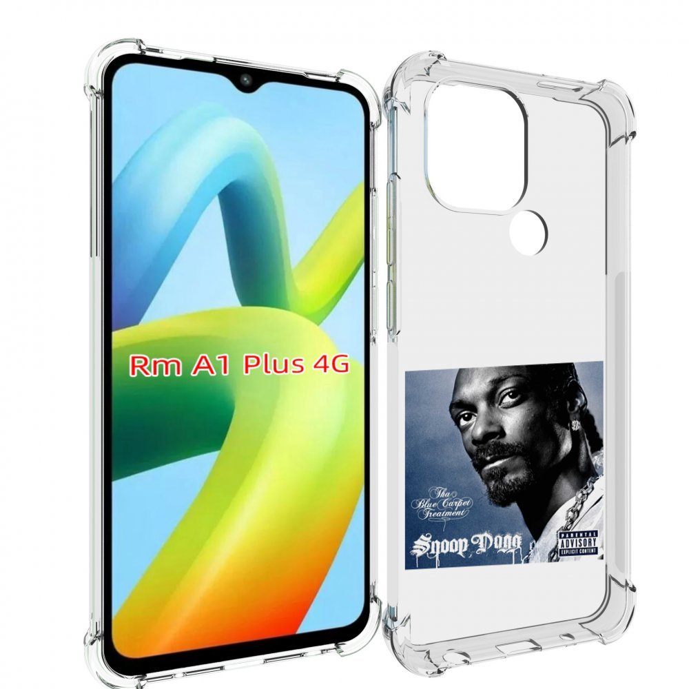 

Чехол MyPads Snoop Dogg THA BLUE CARPET TREATMENT для Xiaomi Redmi A1 Plus +, Прозрачный, Tocco