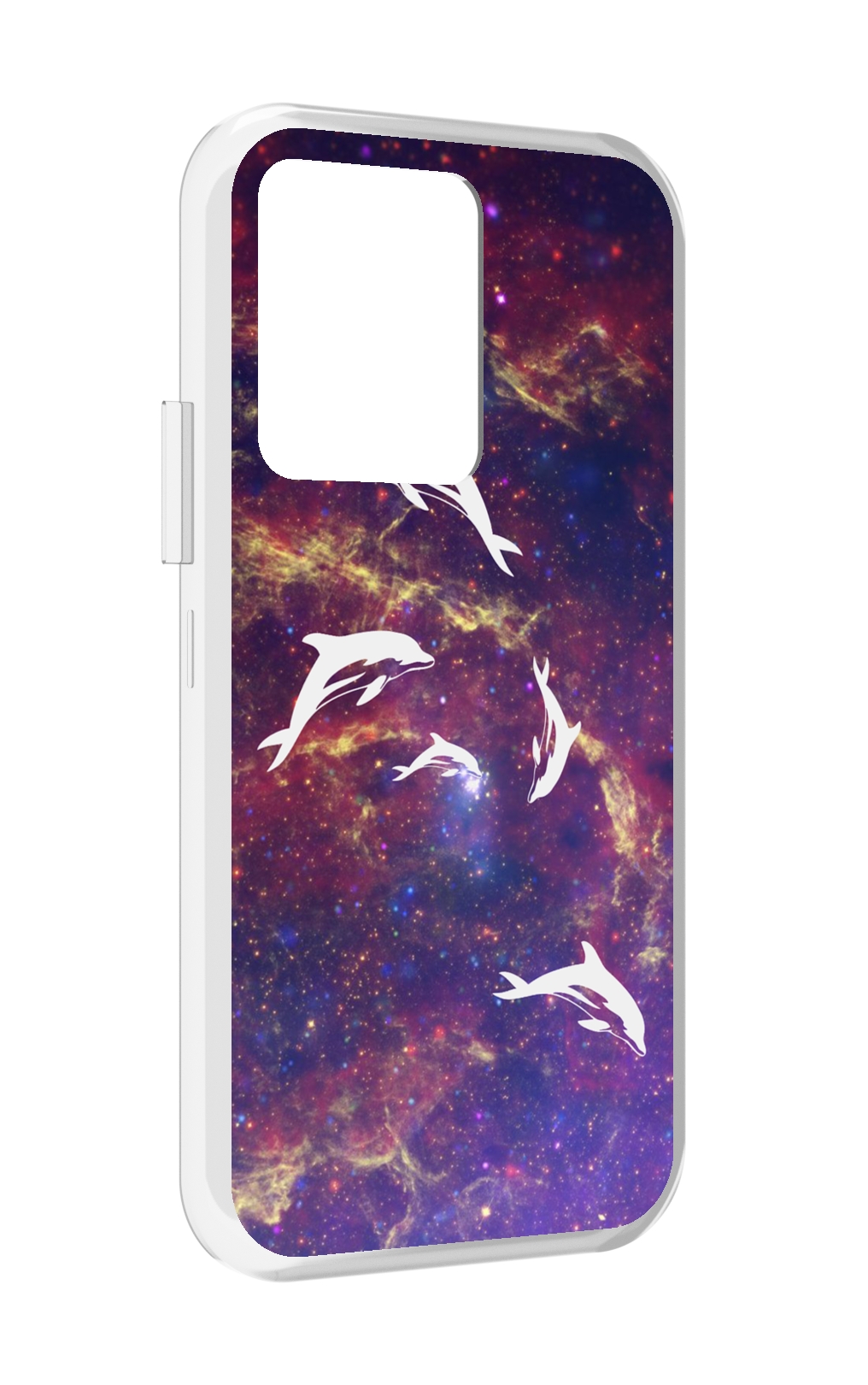 

Чехол MyPads Космические-дельфины для Vivo iQOO 10, Прозрачный, Tocco