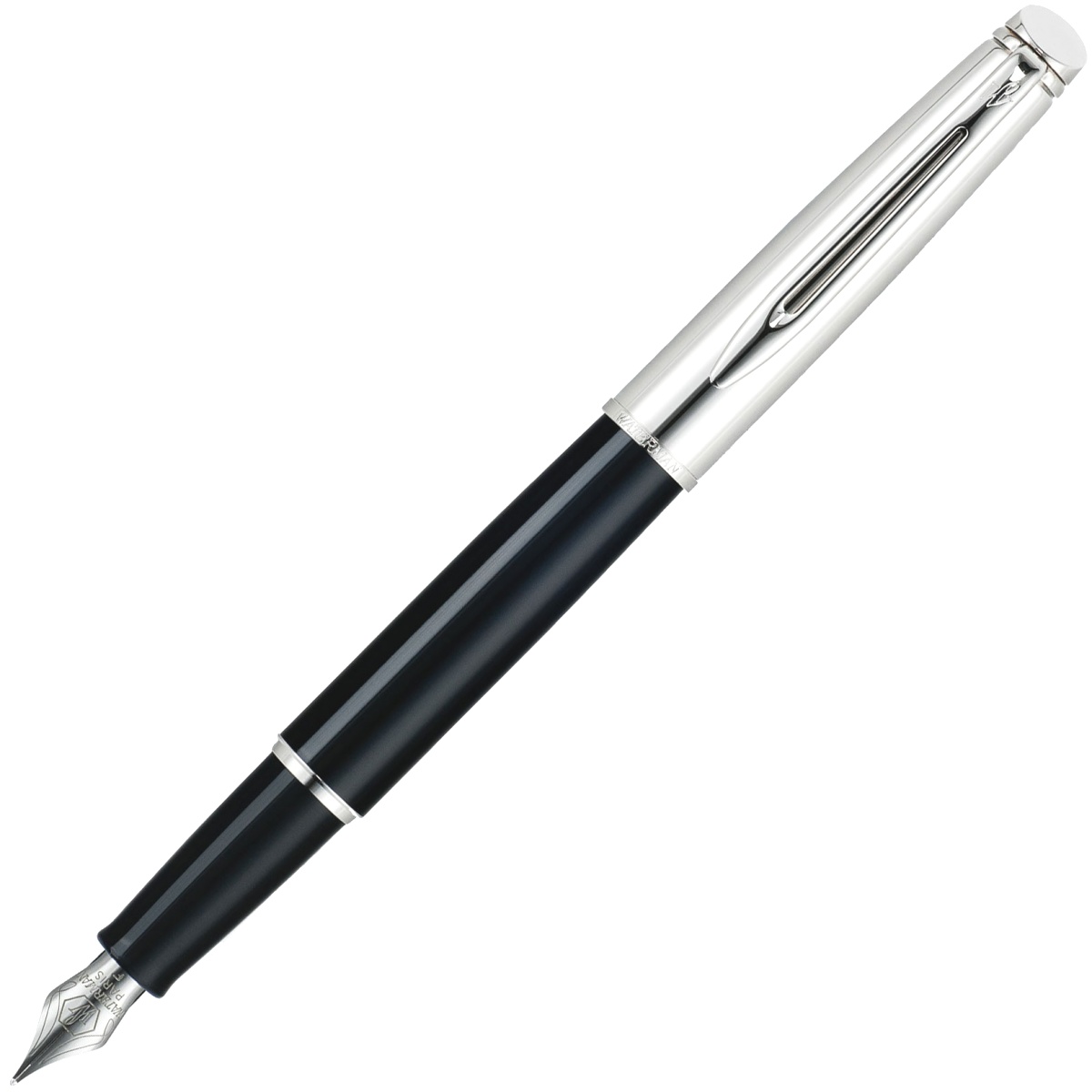 

Ручка перьевая Waterman Hemisphere Moonlight, Satin Black CT (Перо F)