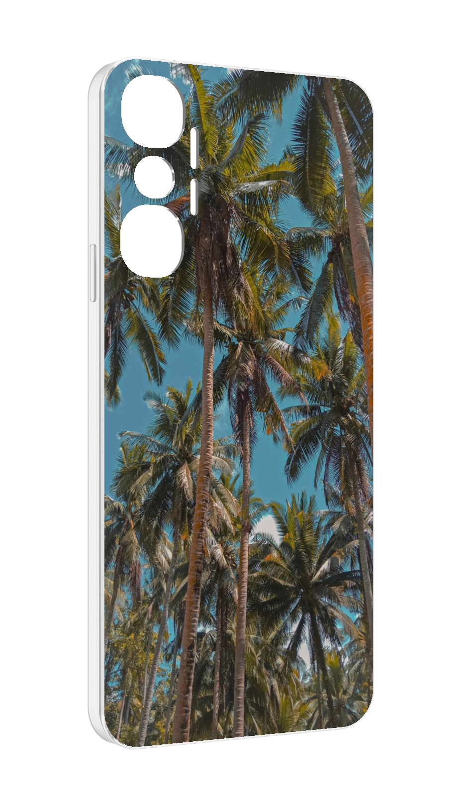 

Чехол MyPads летние пальмы для Infinix Hot 20 4G, Прозрачный, Tocco