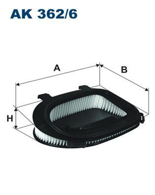 

Фильтр Воздушный Filtron Ak362/6 Filtron арт. AK362/6