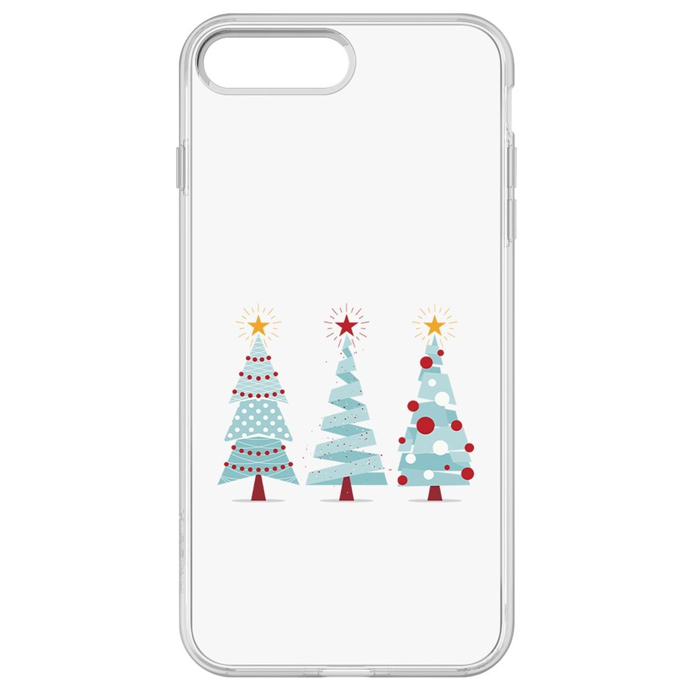 

Чехол-накладка Krutoff Clear Case Новоёлка для iPhone 7 Plus, Прозрачный